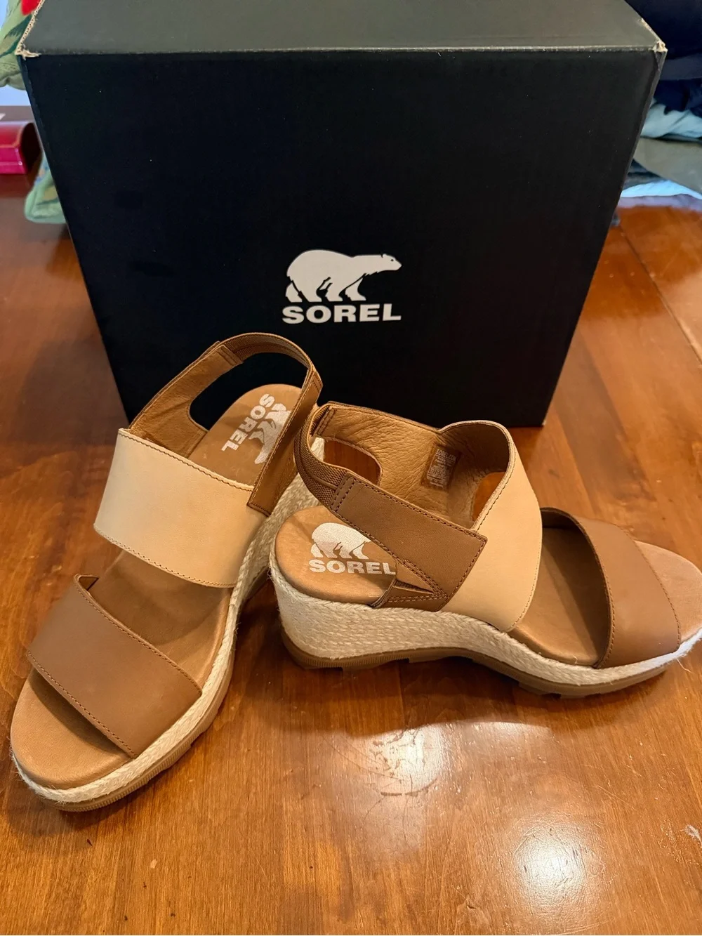 Sorel wedge sandals